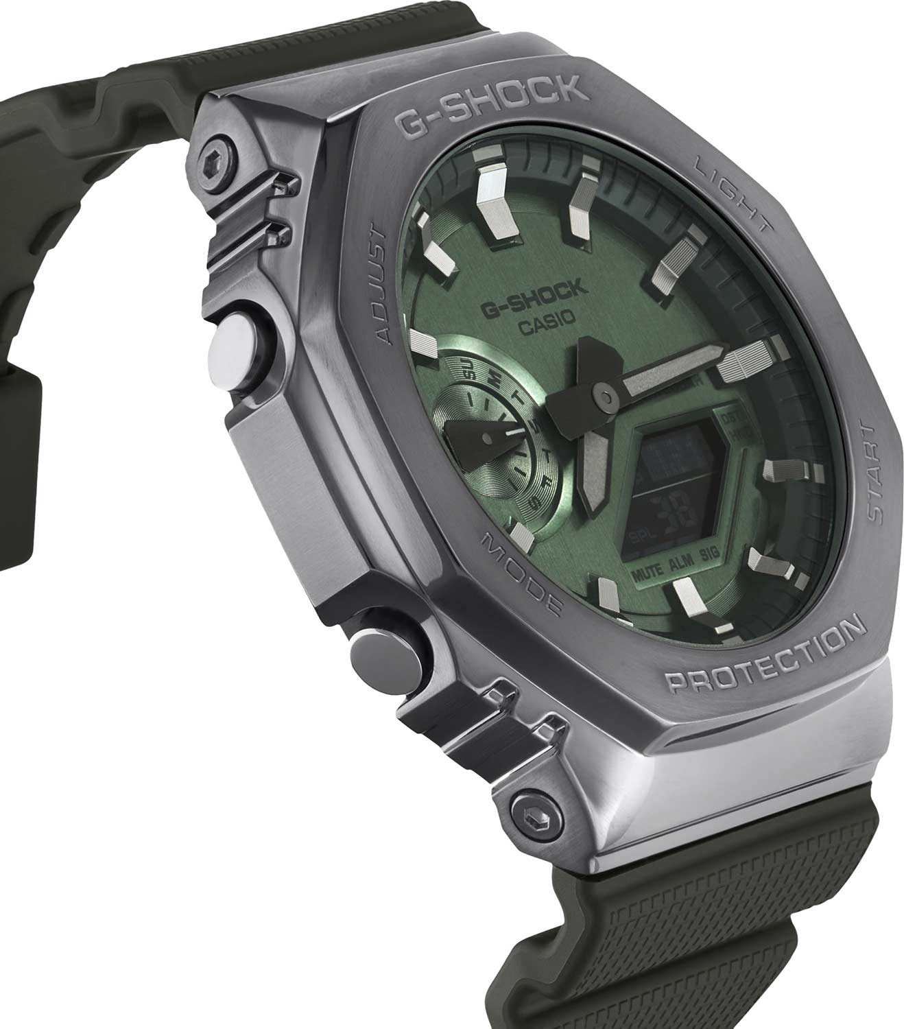 Японские наручные часы Casio G-SHOCK GM-2100B-3AER с хронографом