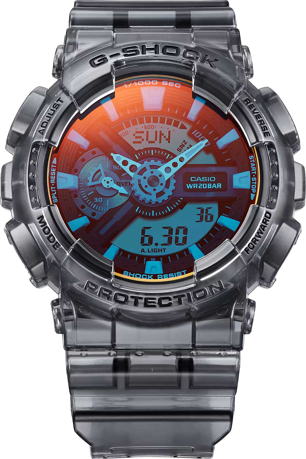 Японские наручные часы CASIO G-SHOCK GA-110TLS-8A