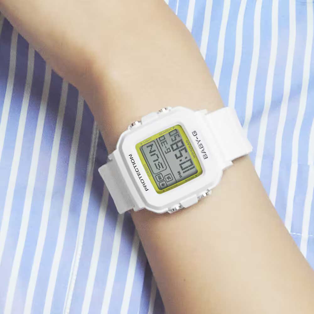 Японские наручные часы Casio Baby-G BGD-10K-7 с хронографом