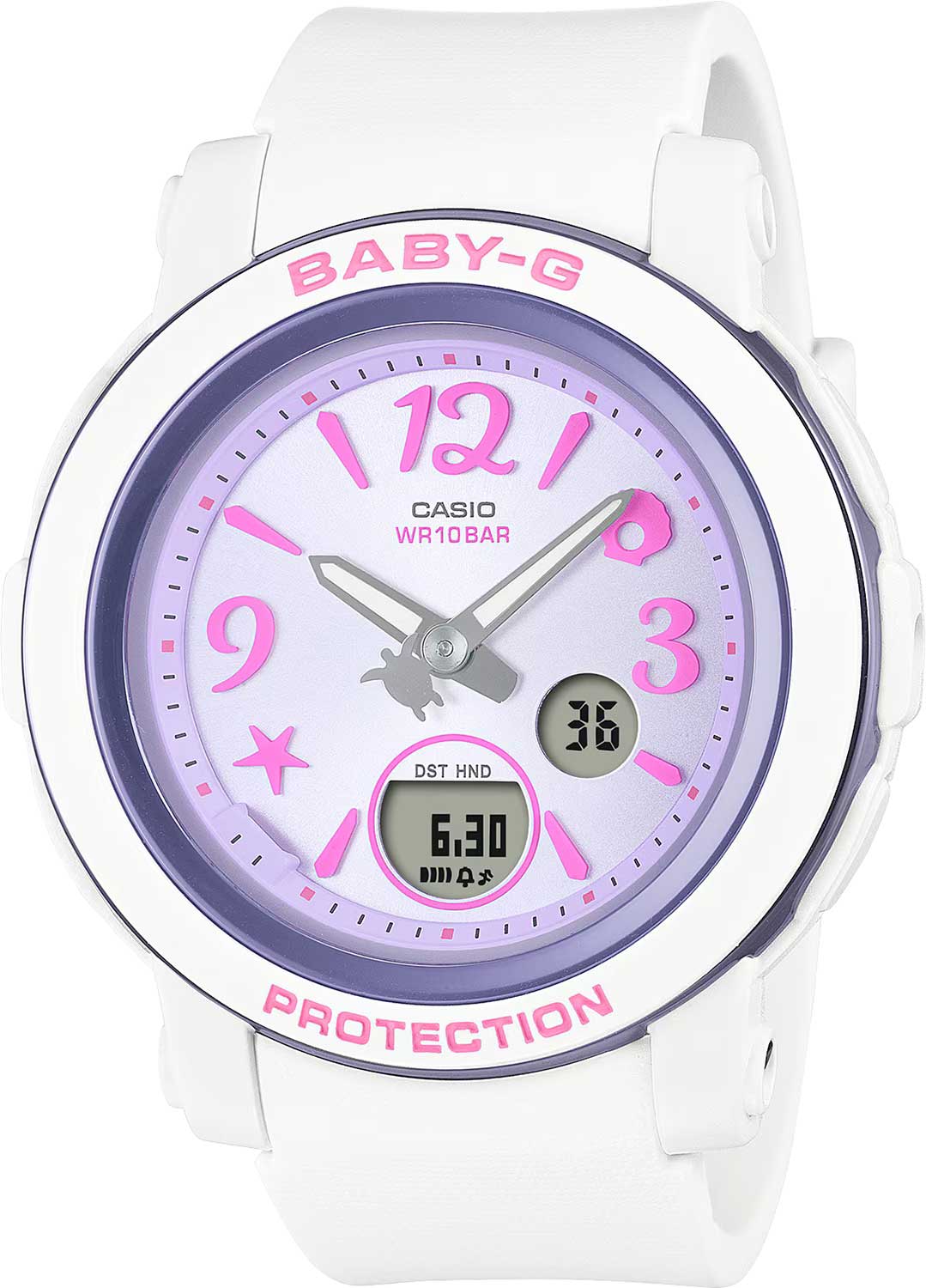 Японские наручные часы Casio Baby-G BGA-290US-6A с хронографом