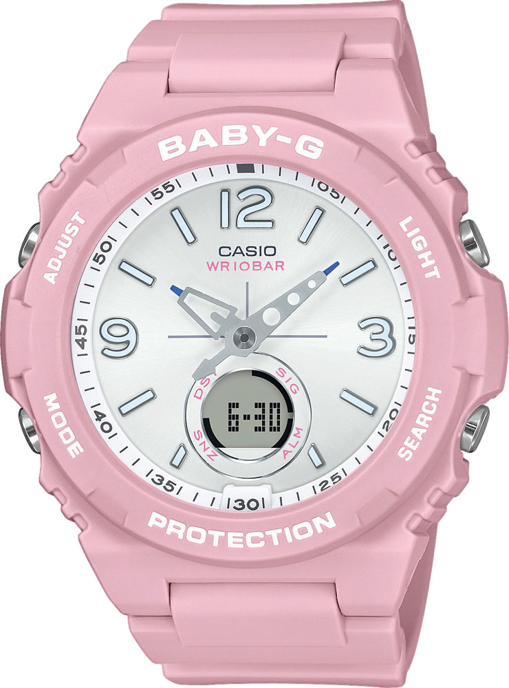 Японские наручные часы Casio Baby-G BGA-260SC-4AER с хронографом