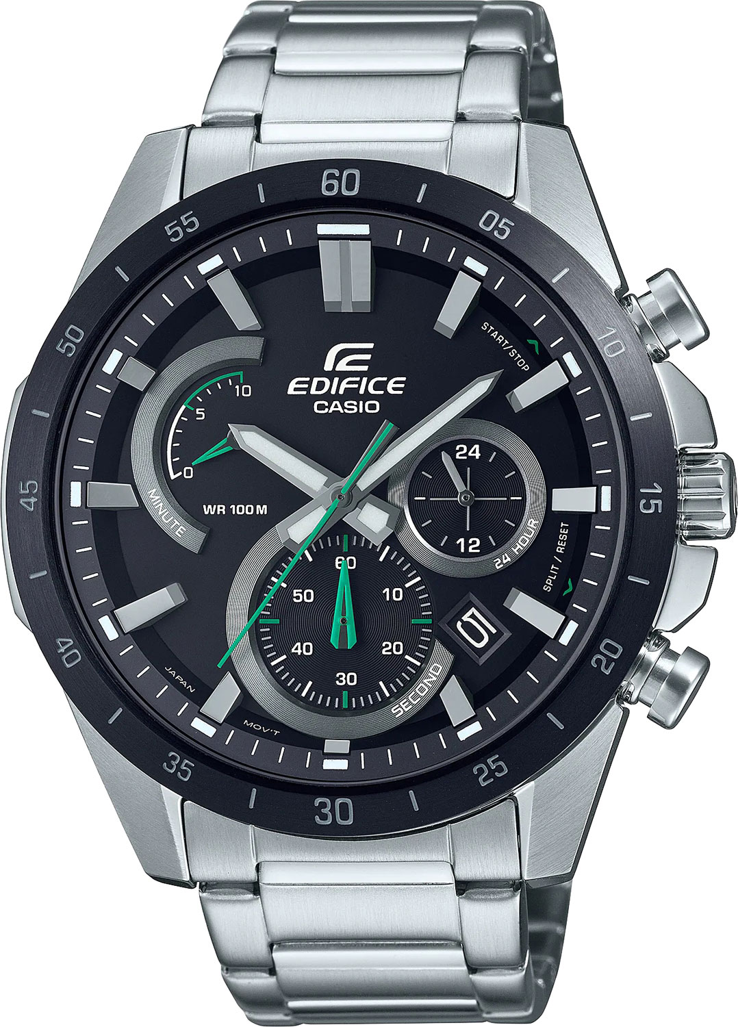 Японские наручные часы Casio Edifice EFR-573DB-1A с хронографом