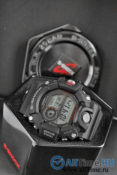 Японские наручные часы Casio G-SHOCK GW-9400-1E с хронографом