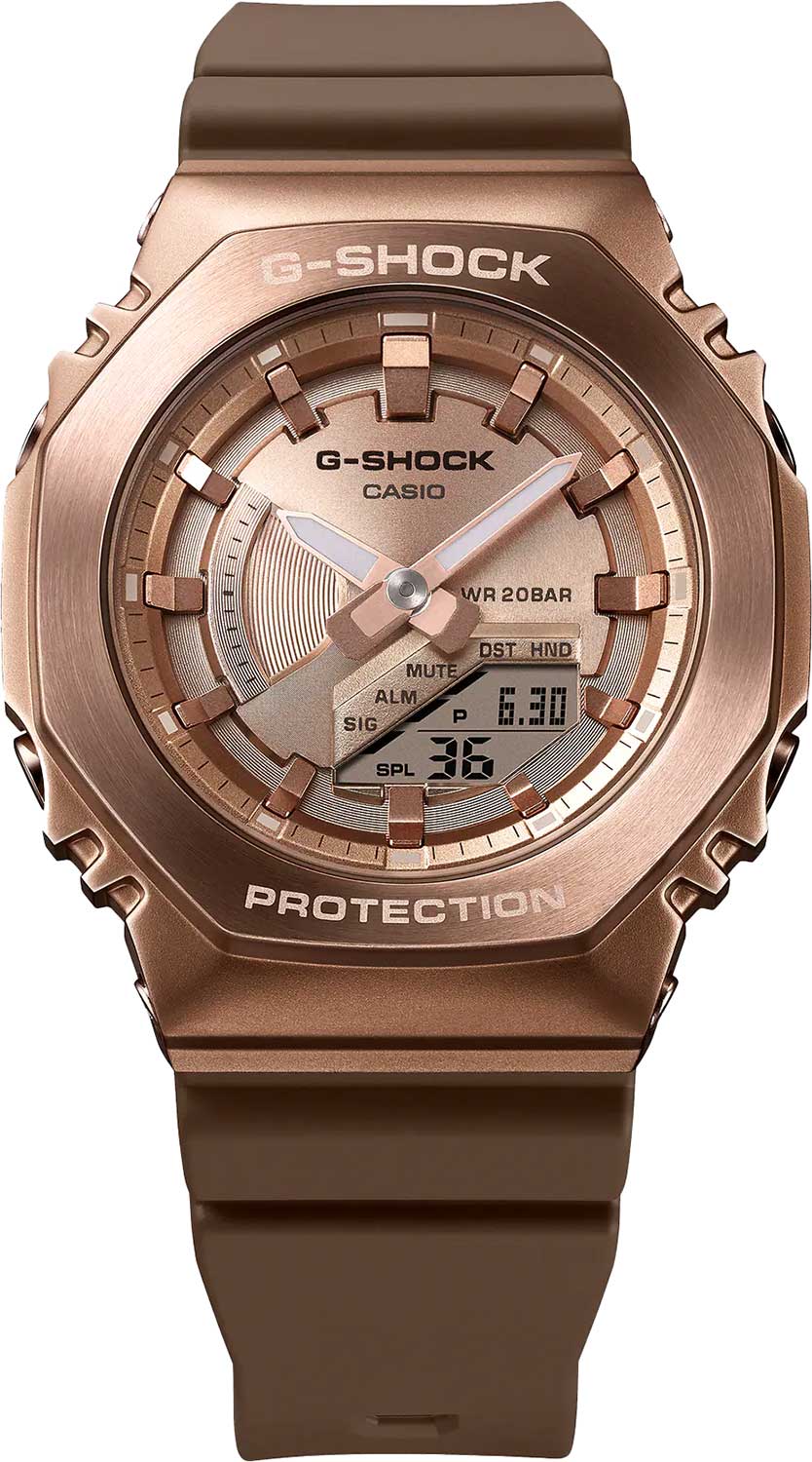 Японские наручные часы Casio G-SHOCK GM-S2100BR-5A с хронографом