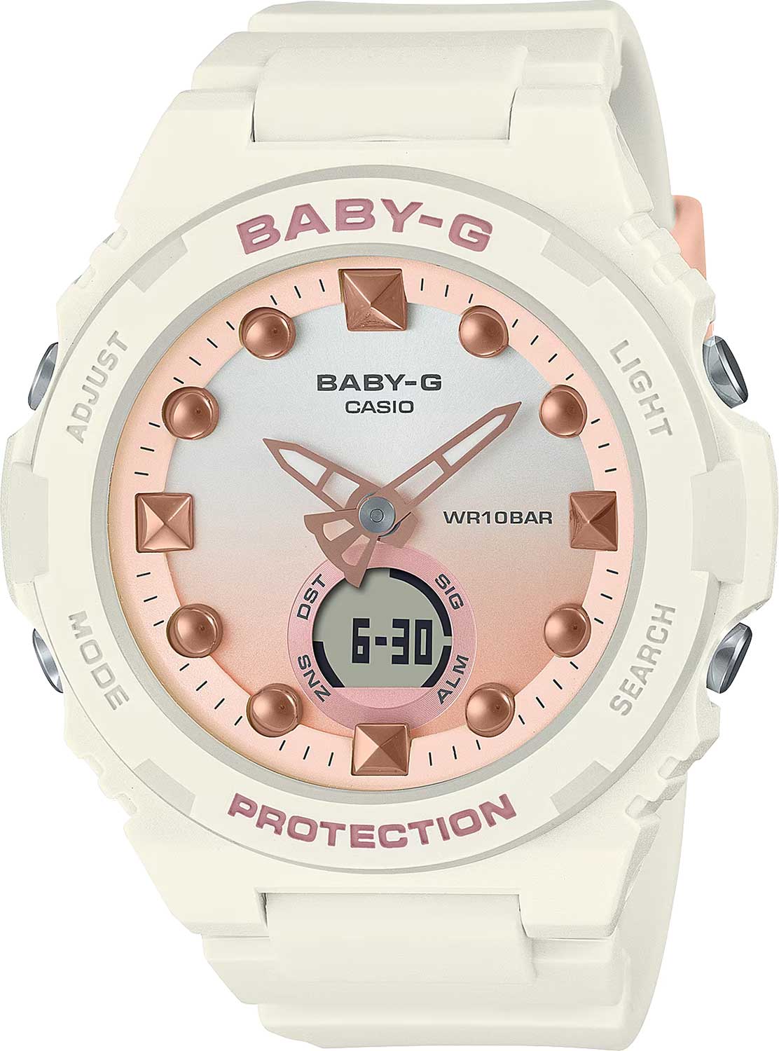 Японские наручные часы Casio Baby-G BGA-320-7A1 с хронографом