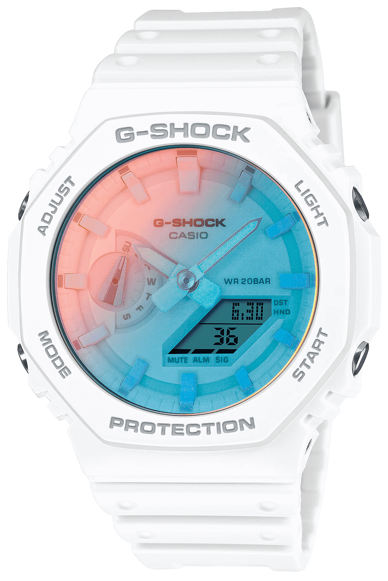 Японские наручные часы CASIO G-SHOCK GA-2100TL-7A
