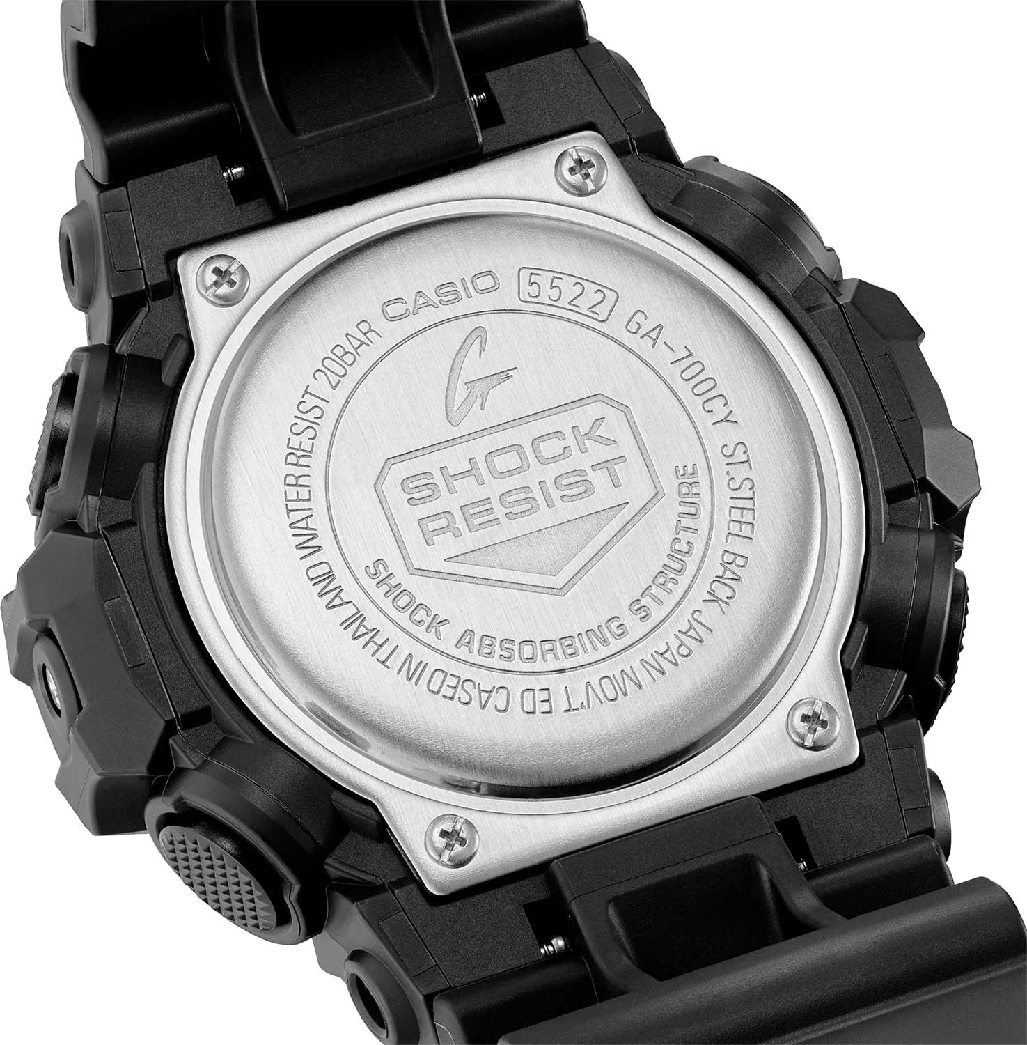 Японские наручные часы CASIO G-SHOCK GA-700CY-1A