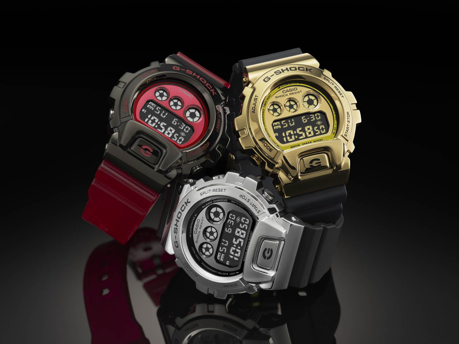 Японские наручные часы CASIO G-SHOCK GM-6900B-4ER