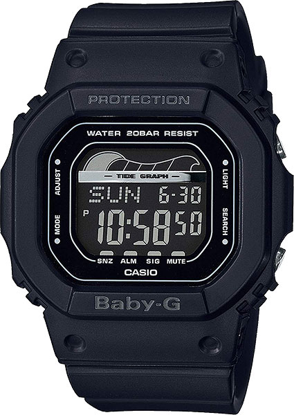 Японские наручные часы Casio Baby-G BLX-560-1E с хронографом