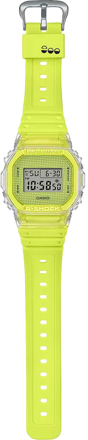 Японские наручные часы Casio G-SHOCK DW-5600GL-9E с хронографом