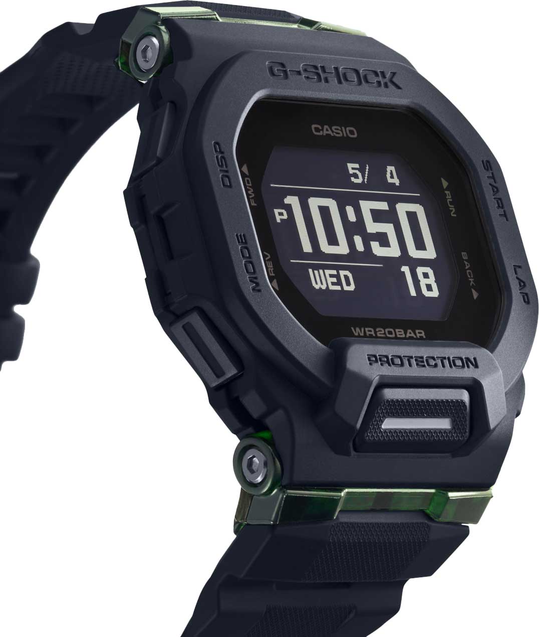 Японские спортивные наручные часы Casio G-SHOCK GBD-200UU-1ER с хронографом