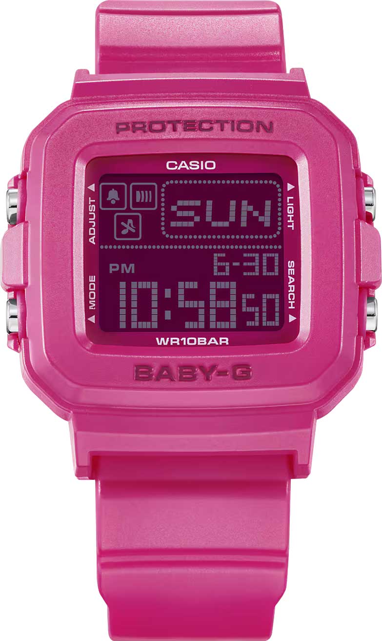 Японские наручные часы Casio Baby-G BGD-10K-4 с хронографом