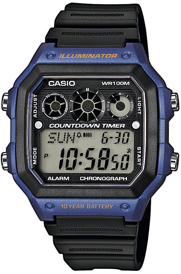 Японские наручные часы CASIO CASIO COLLECTION AE-1300WH-2A