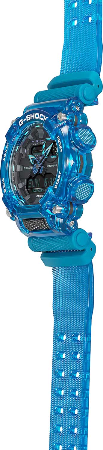 Японские наручные часы Casio G-SHOCK GA-900SKL-2A с хронографом