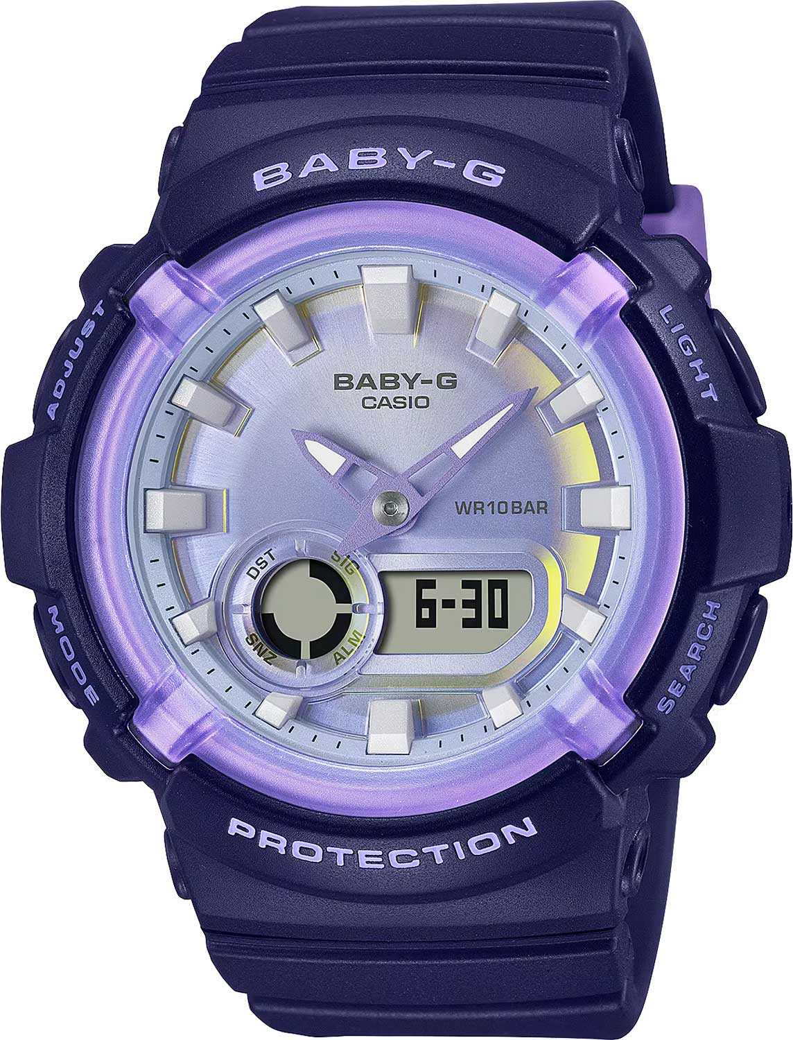 Японские наручные часы Casio Baby-G BGA-280DR-2A с хронографом