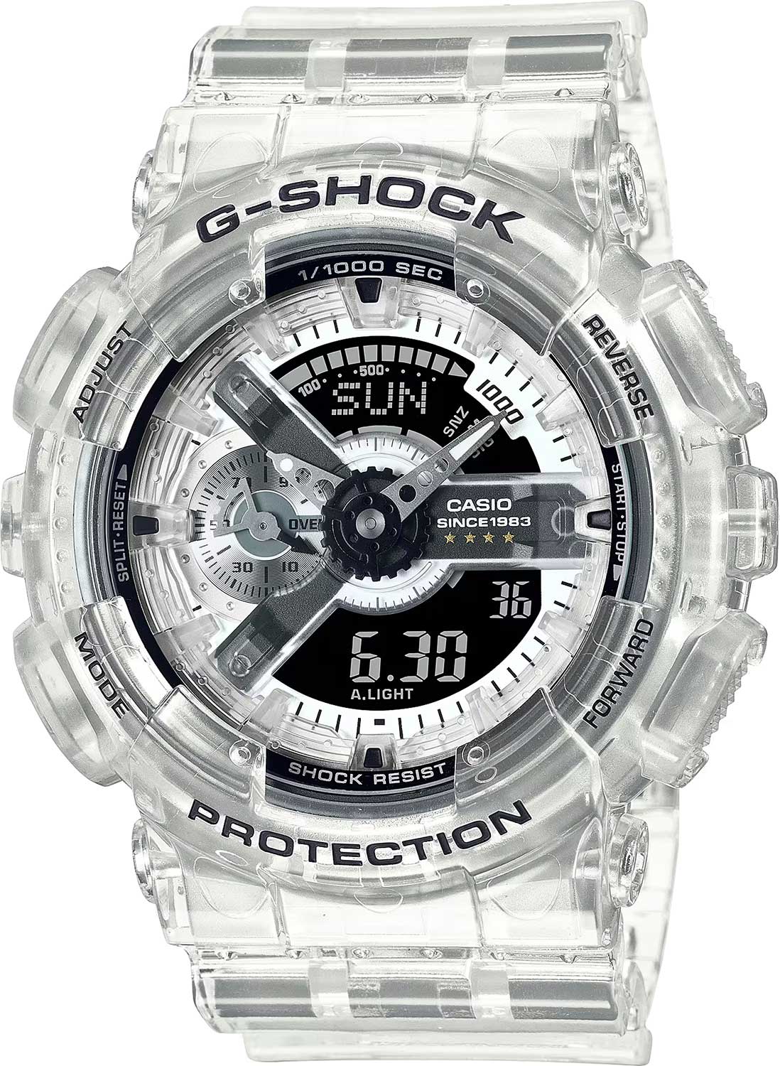 Японские наручные часы Casio G-SHOCK GA-114RX-7A с хронографом