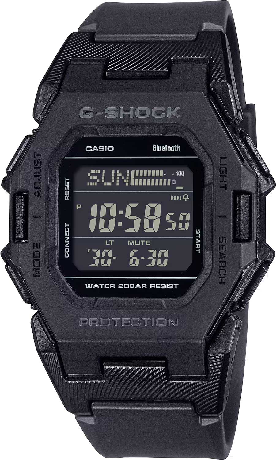 Японские спортивные наручные часы Casio G-SHOCK GD-B500-1 с хронографом