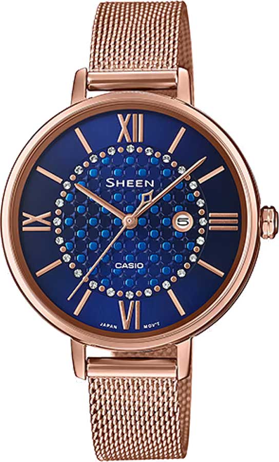 Японские наручные часы Casio Sheen SHE-4059PGM-2A