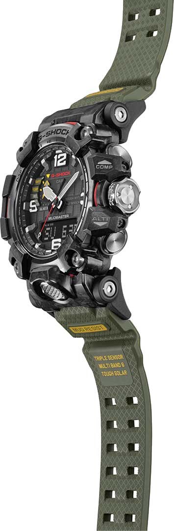 Японские наручные часы Casio G-SHOCK GWG-2000-1A3ER с хронографом
