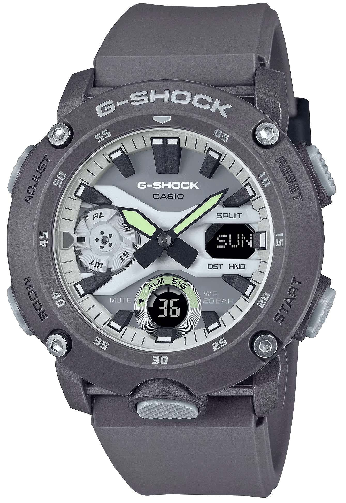 Японские наручные часы CASIO G-SHOCK GA-2000HD-8A
