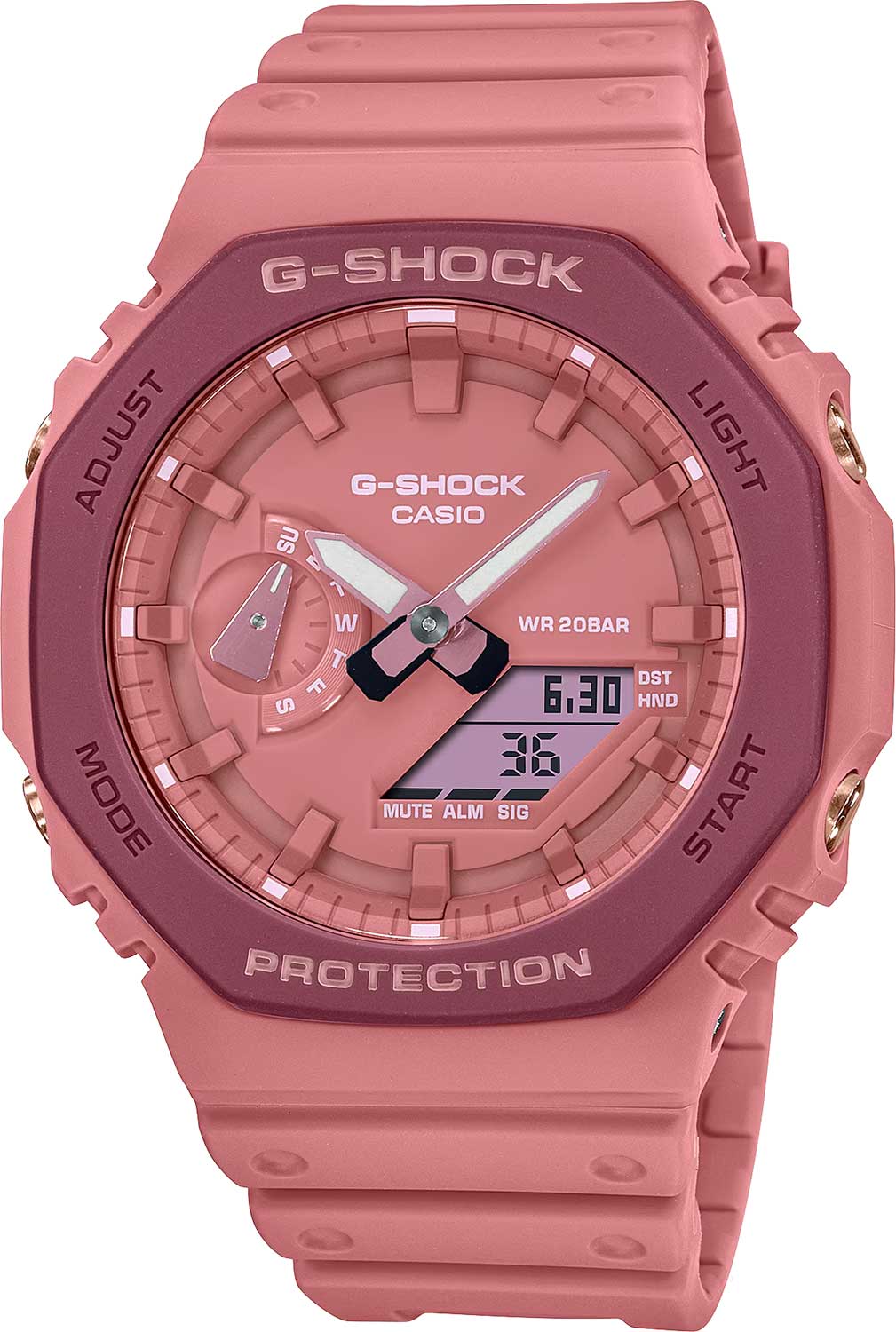 Японские наручные часы Casio G-SHOCK GA-2110SL-4A4 с хронографом