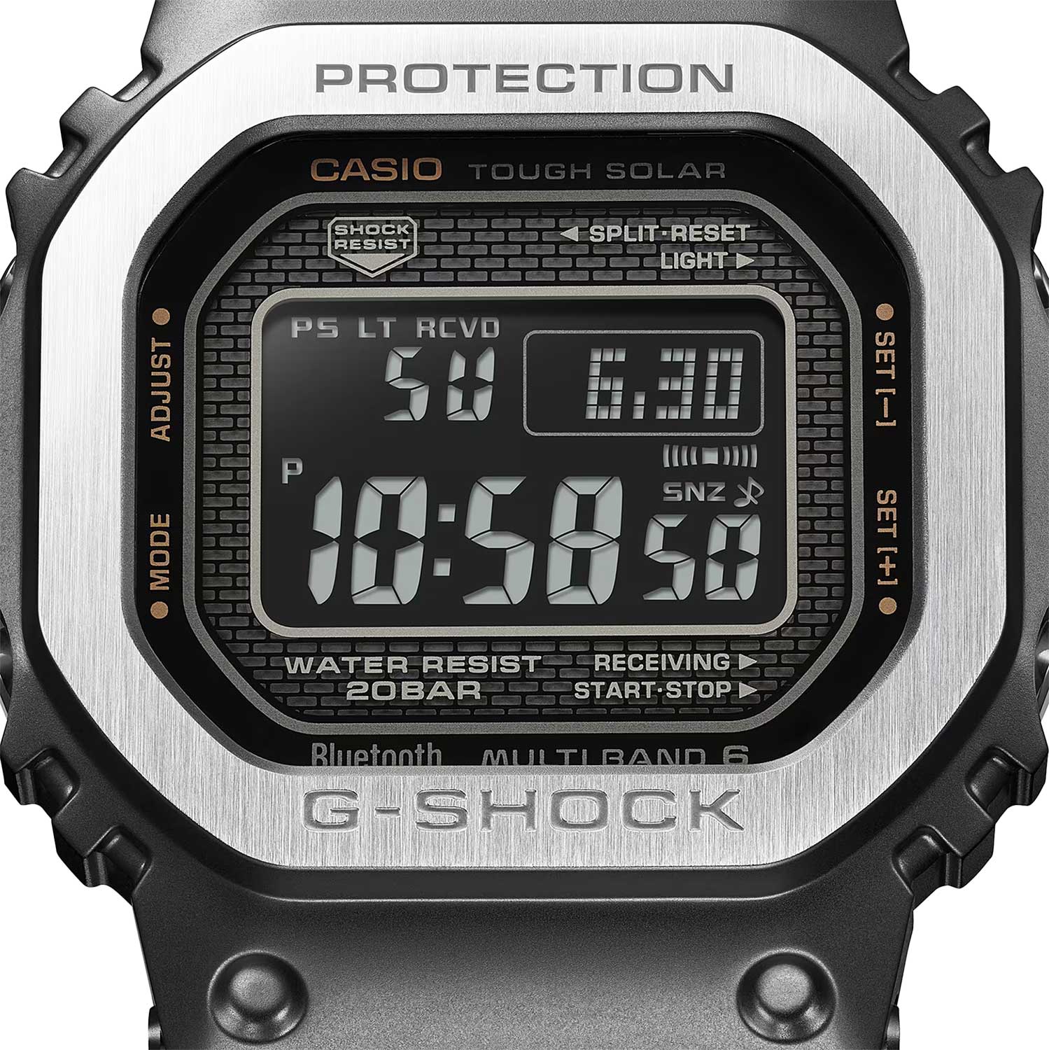 Японские наручные часы Casio G-SHOCK GMW-B5000MB-1E с хронографом