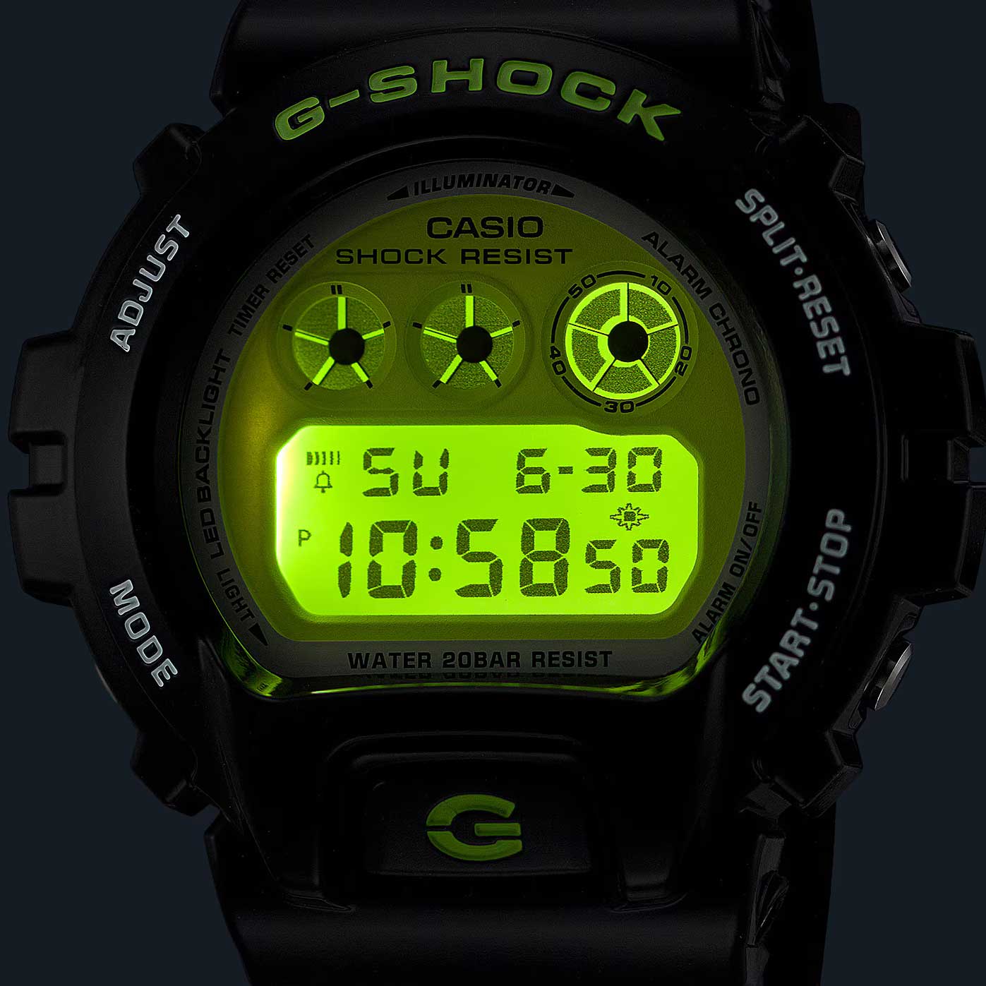 Японские наручные часы CASIO G-SHOCK DW-6900RCS-1