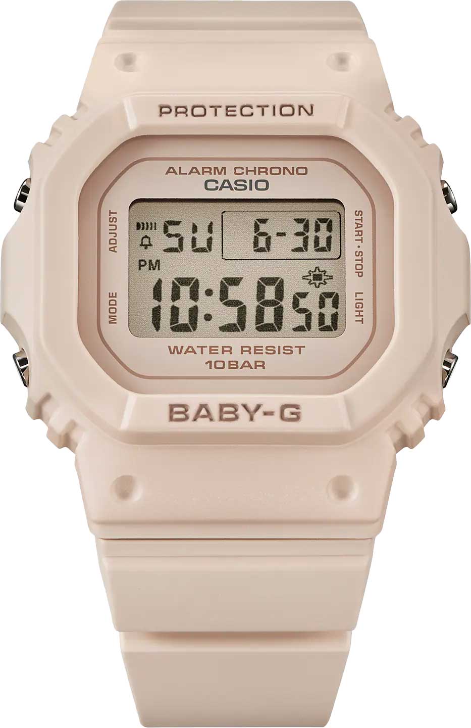 Японские наручные часы Casio Baby-G BGD-565-4 с хронографом