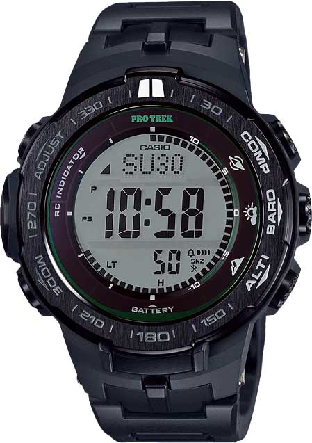 Японские наручные часы Casio Pro Trek PRW-3100FC-1ER с хронографом