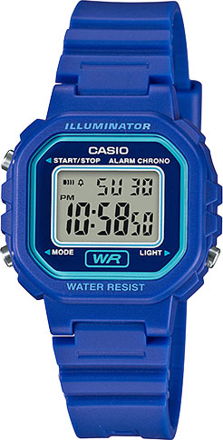 Японские наручные часы Casio Collection LA-20WH-2A с хронографом