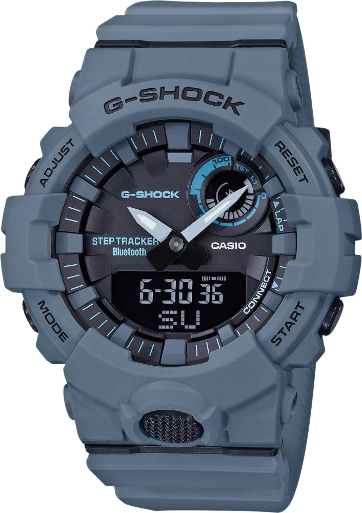 Японские спортивные наручные часы Casio G-SHOCK GBA-800UC-2AER с хронографом