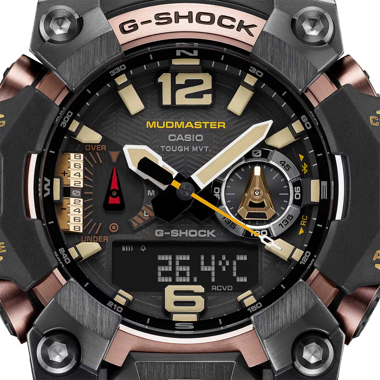 Японские наручные часы Casio G-SHOCK GWG-B1000-1A4 с хронографом