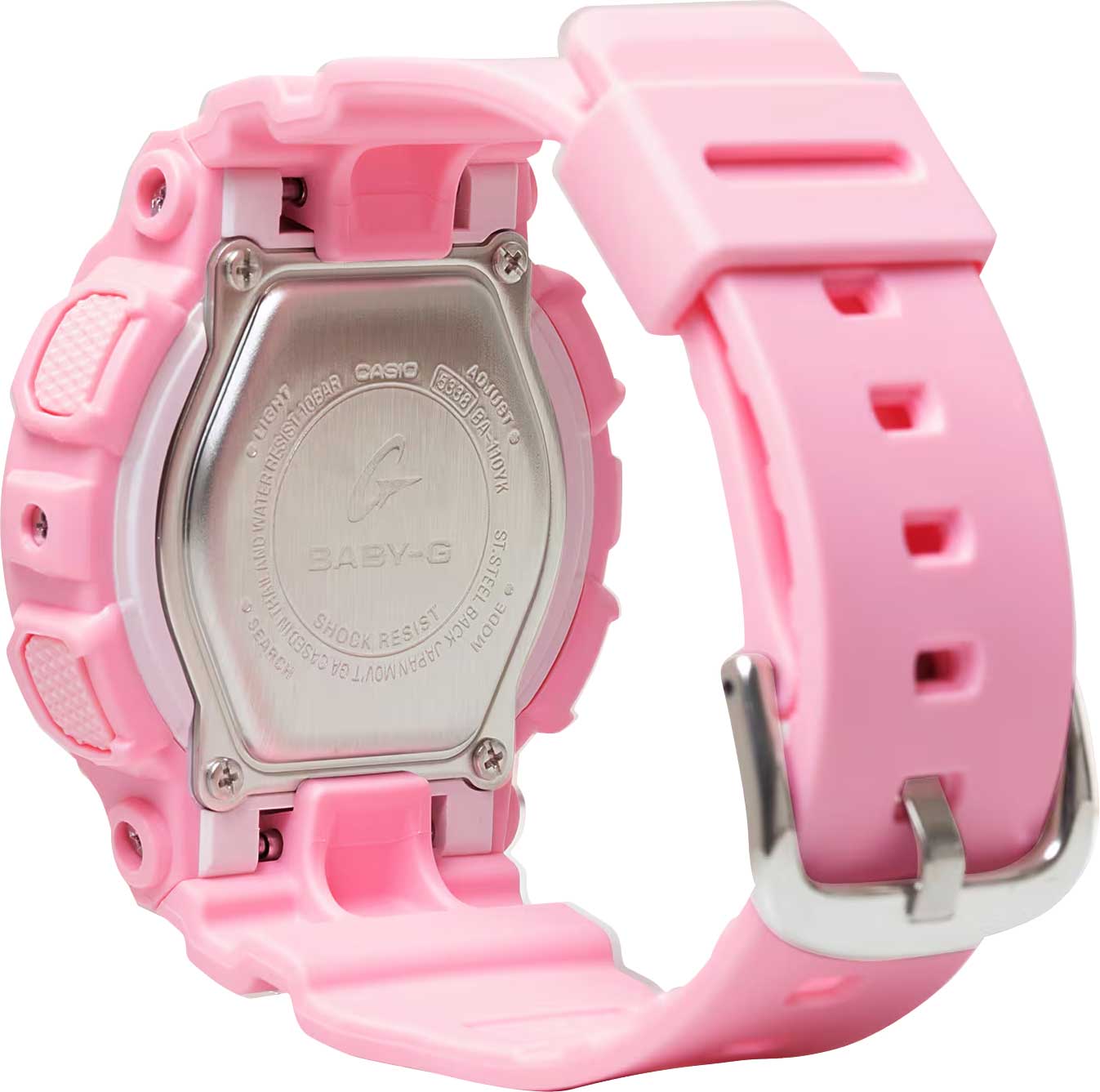 Японские наручные часы Casio Baby-G BA-110YK-4A с хронографом