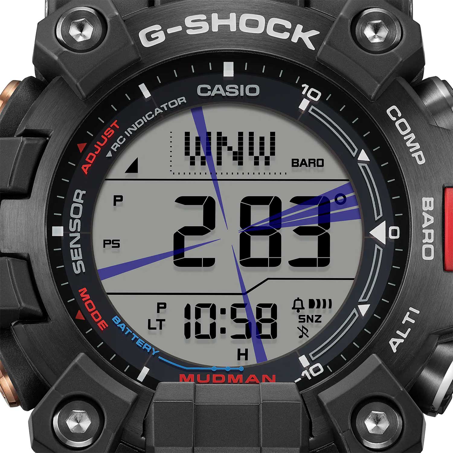 Японские наручные часы Casio G-SHOCK GW-9500TLC-1 с хронографом