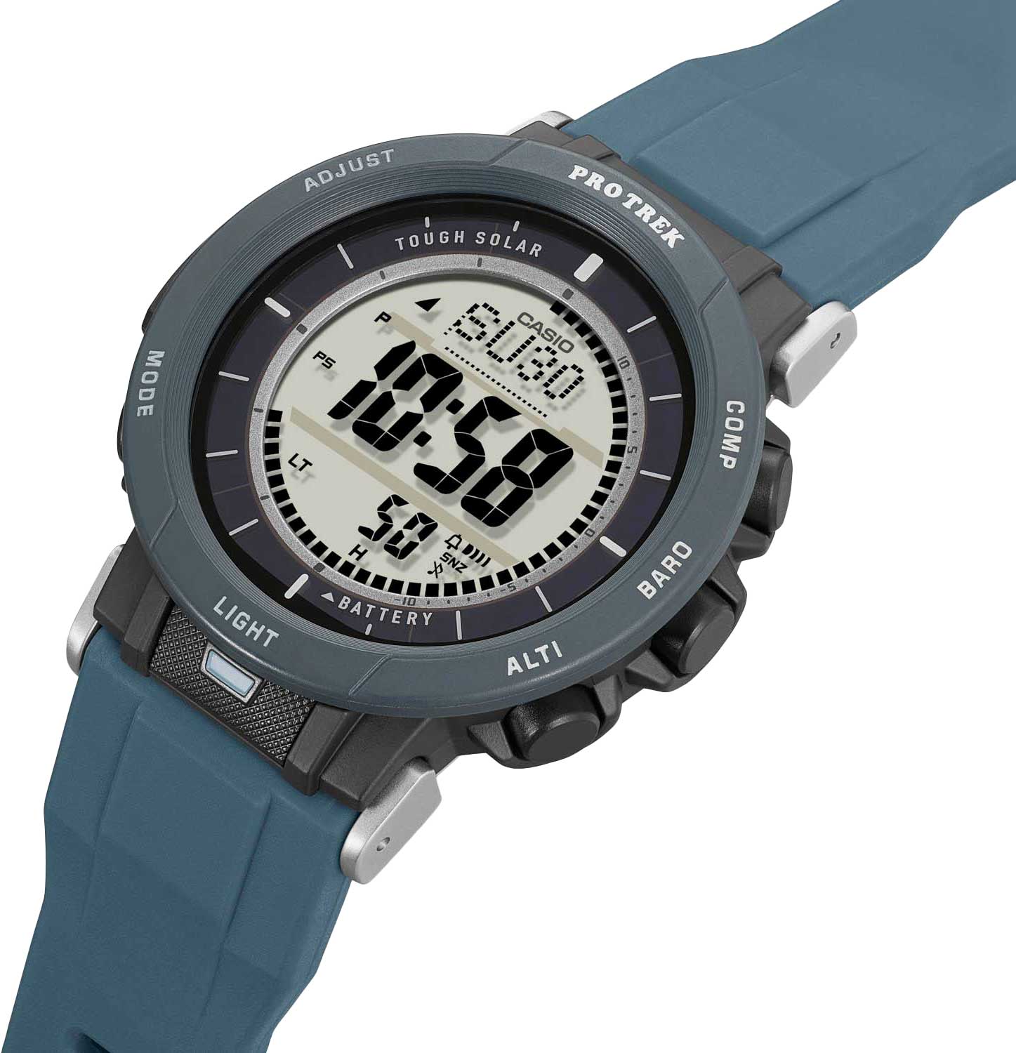 Японские наручные часы Casio Pro Trek PRG-30-2 с хронографом