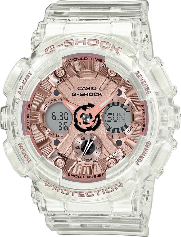 Японские наручные часы Casio G-SHOCK GMA-S120SR-7AER с хронографом