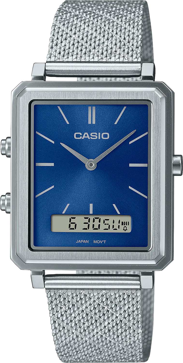 Японские наручные часы Casio Collection MTP-B205M-2E с хронографом