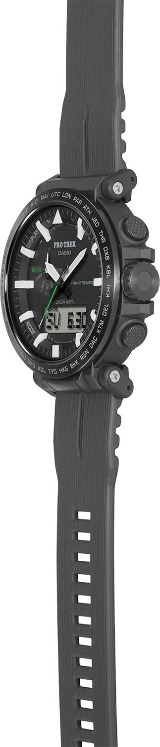 Японские наручные часы Casio Pro Trek PRW-6621Y-1ER с хронографом