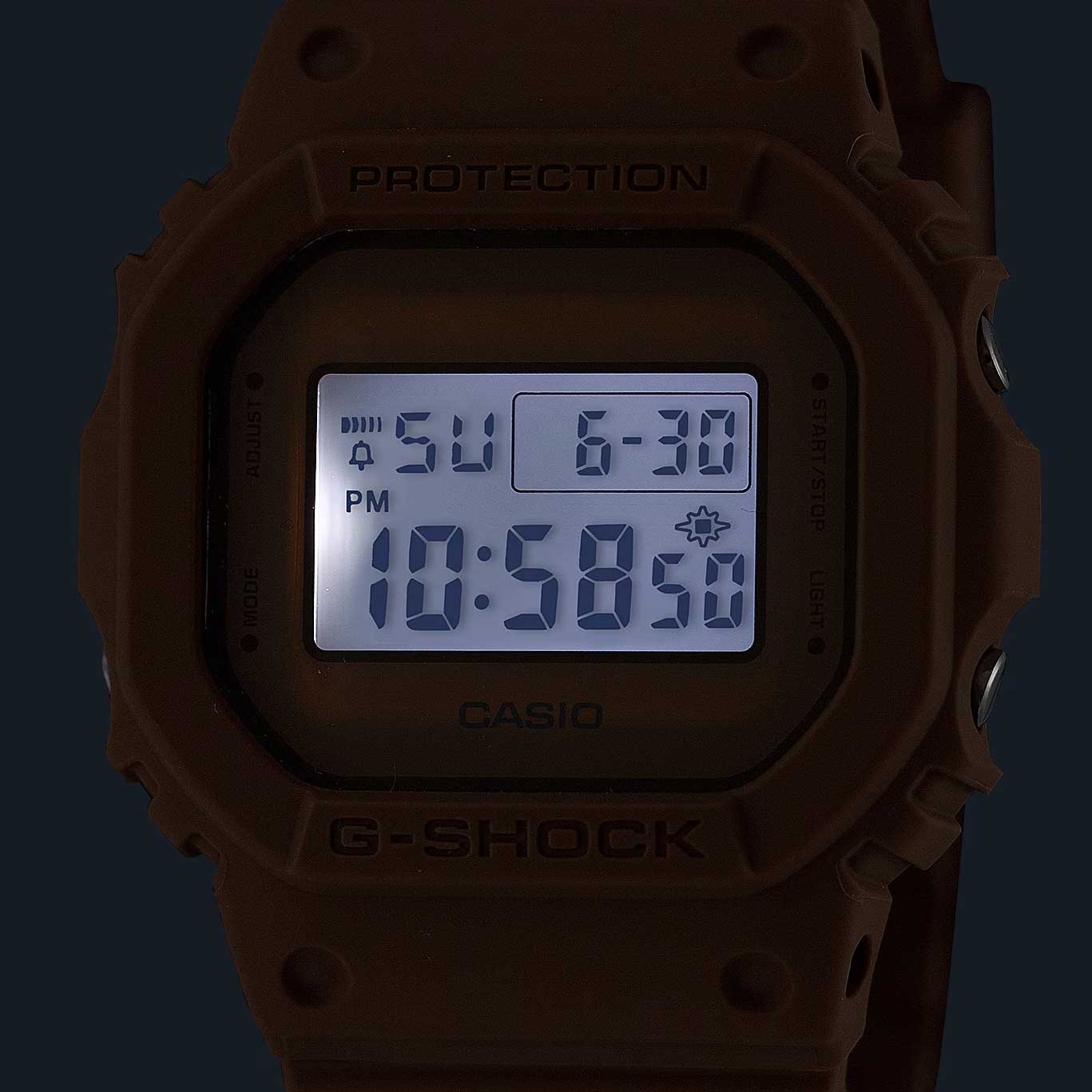 Японские наручные часы Casio G-SHOCK DW-5600NC-5 с хронографом