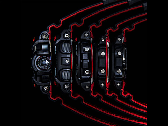 Японские наручные часы CASIO G-SHOCK GA-110HR-1A