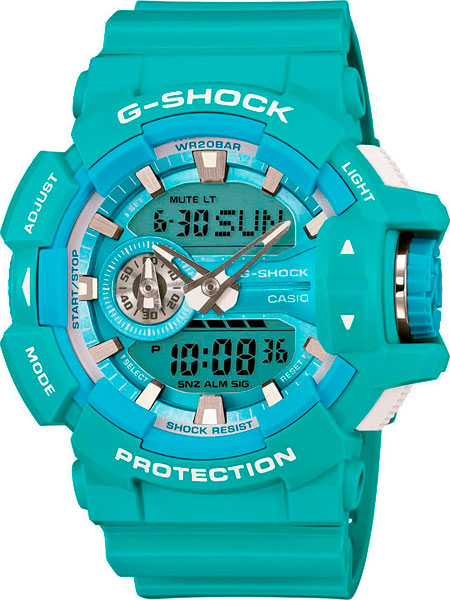 Японские наручные часы Casio G-SHOCK GA-400A-2A с хронографом