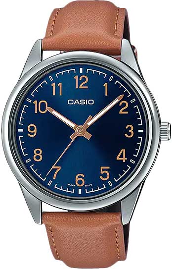 Японские наручные часы Casio Collection MTP-V005L-2B4