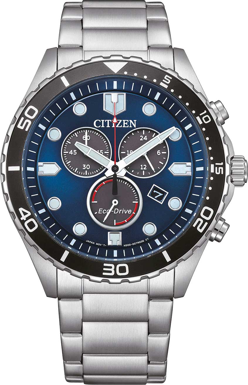 Японские наручные часы Citizen AT2560-84L с хронографом