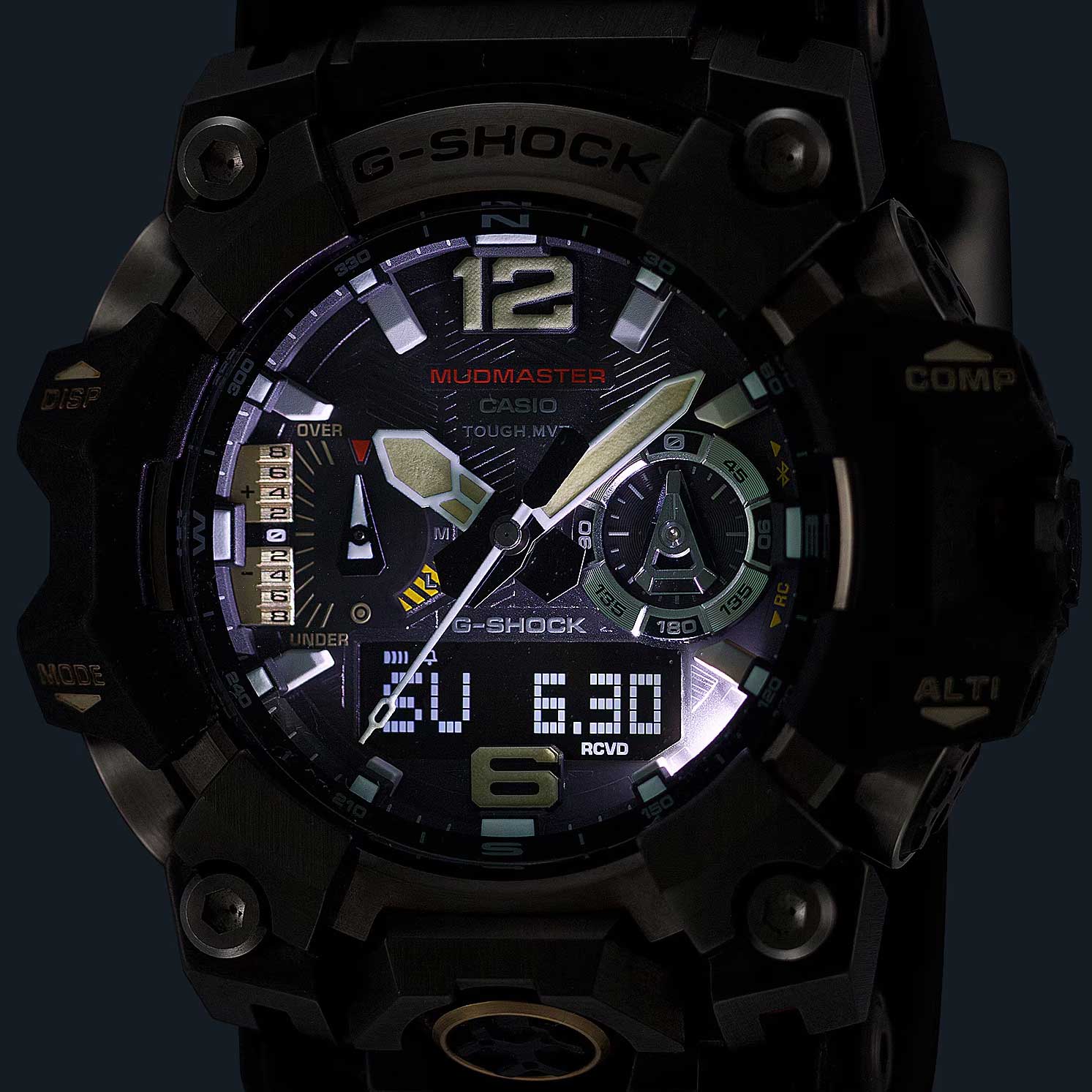 Японские наручные часы Casio G-SHOCK GWG-B1000-1A с хронографом