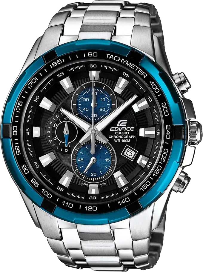 Японские наручные часы Casio Edifice EF-539D-1A2 с хронографом