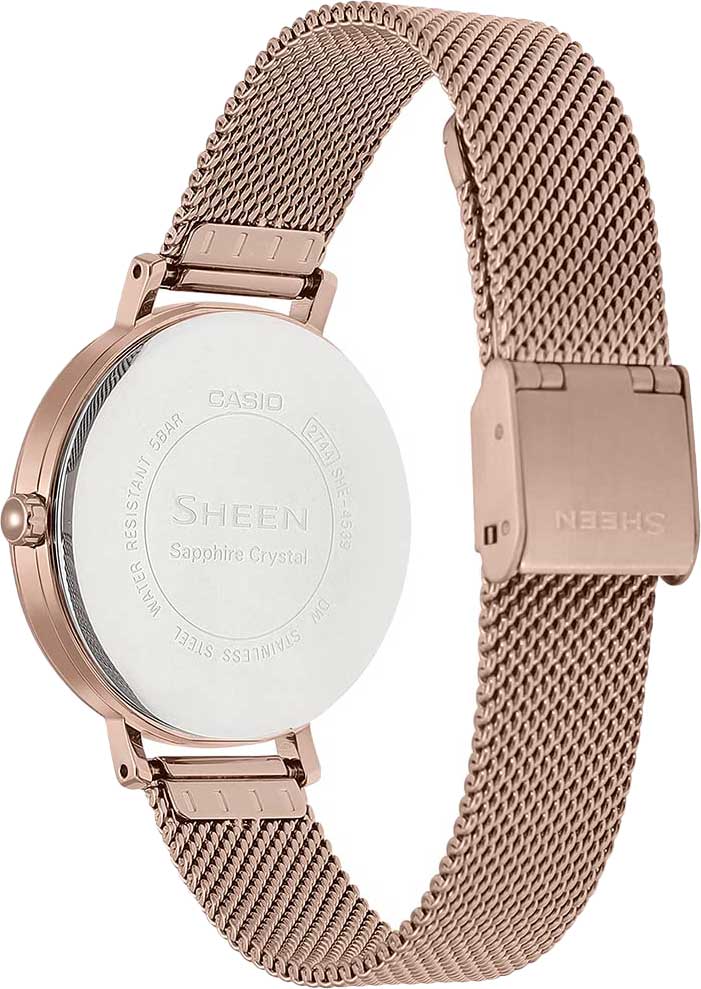 Японские наручные часы Casio Sheen SHE-4539CM-4A