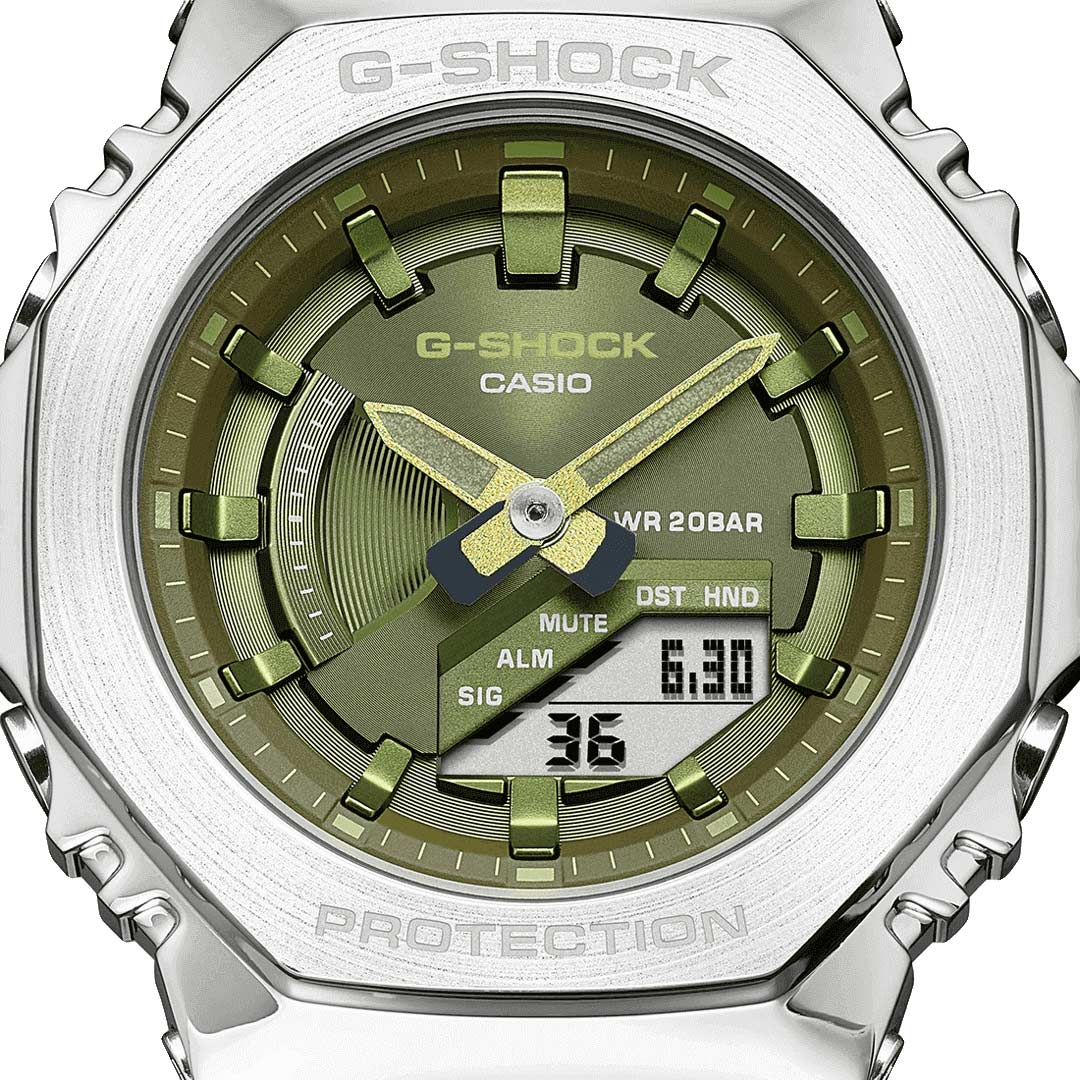 Японские наручные часы Casio G-SHOCK GM-S2100-3AER с хронографом
