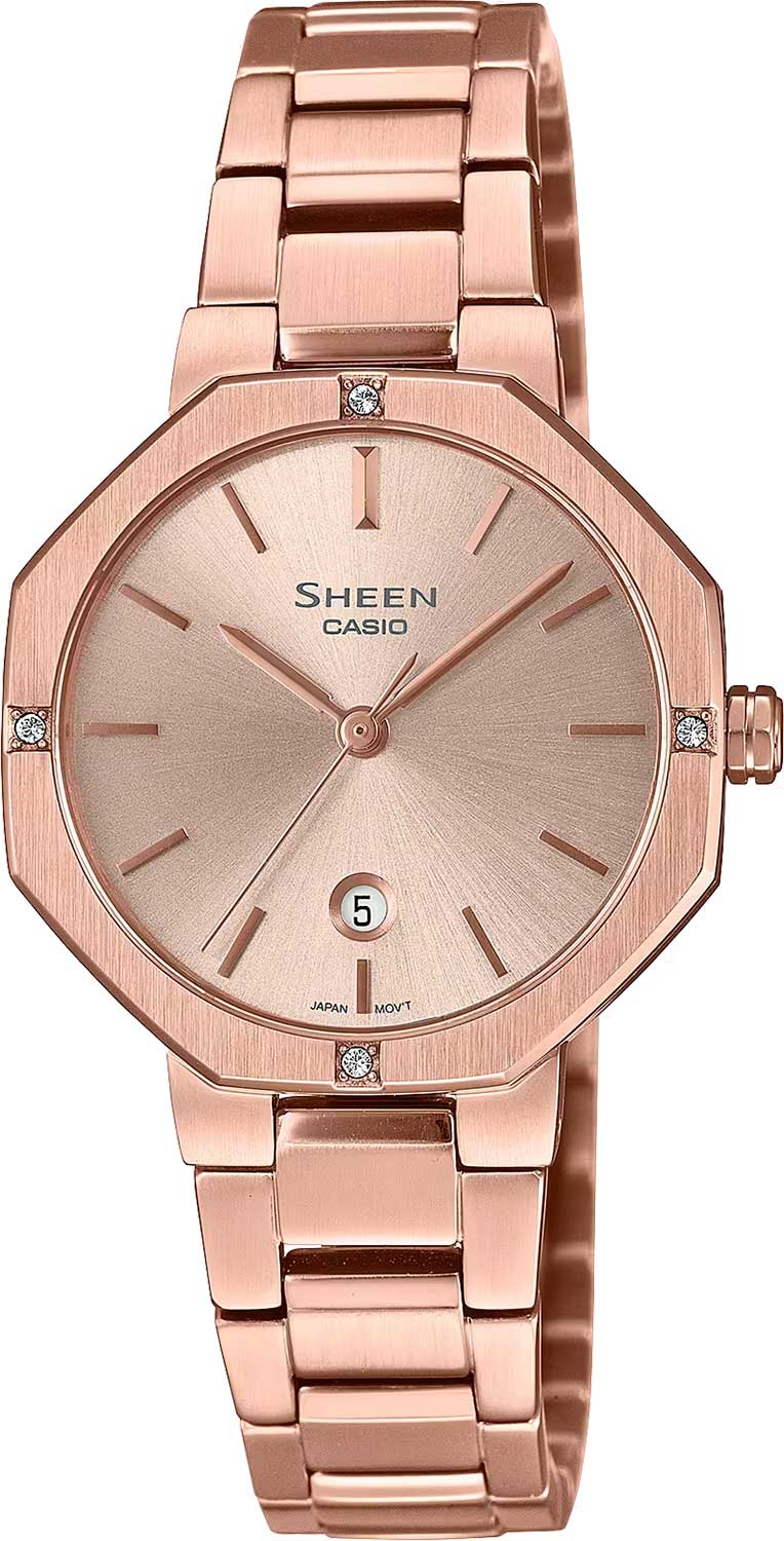 Японские наручные часы Casio Sheen SHE-4543PG-4A