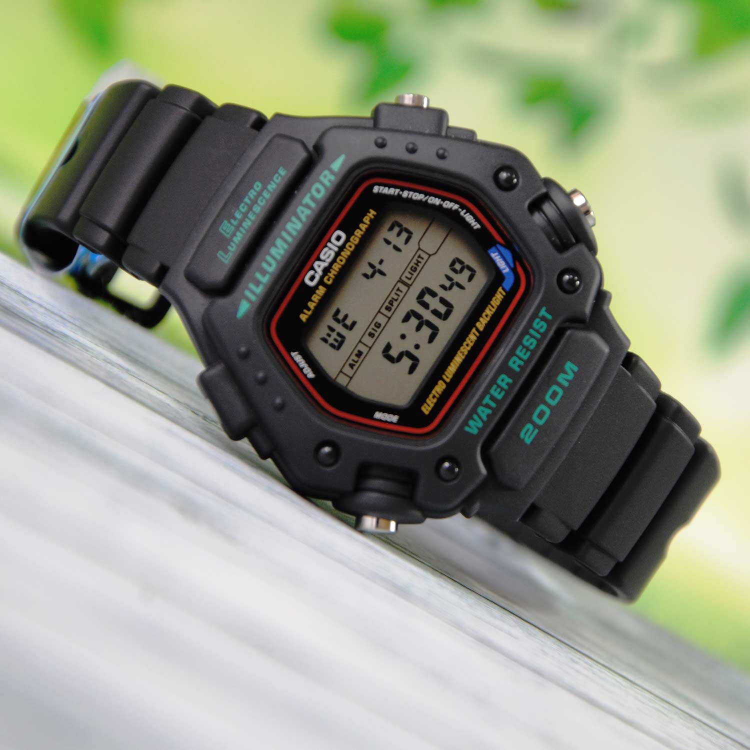 Японские наручные часы Casio Collection DW-290-1V с хронографом