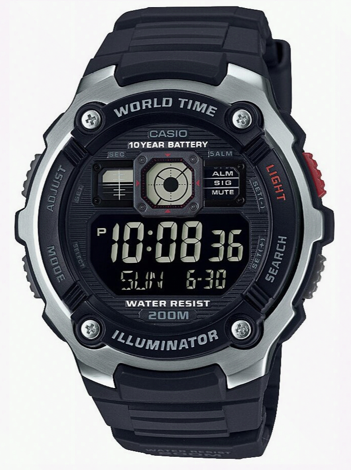 Японские наручные часы CASIO CASIO COLLECTION AE-2000W-1B
